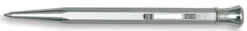 Aurora Permanento CLIP Ballpen - penna SFERA chrome-plated